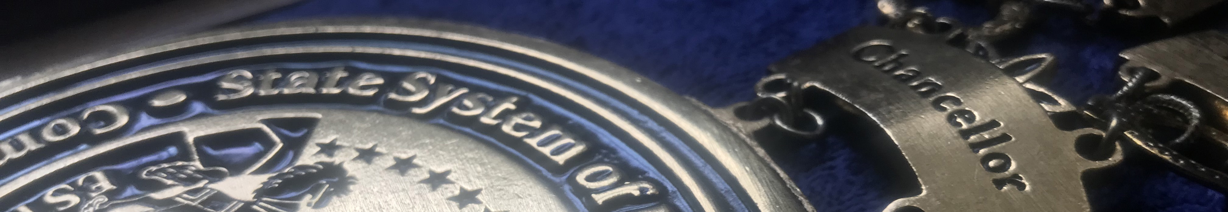 Photo of the chancellor's medallion