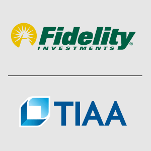 ARP fidelity and tiaa logo