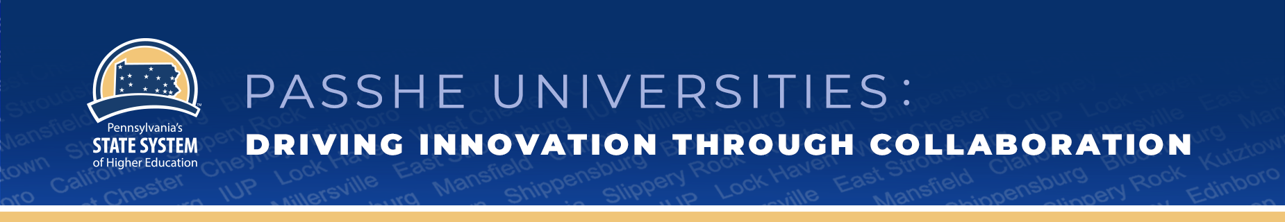 PASSHE Universities: Driving Innovation through Collaboration