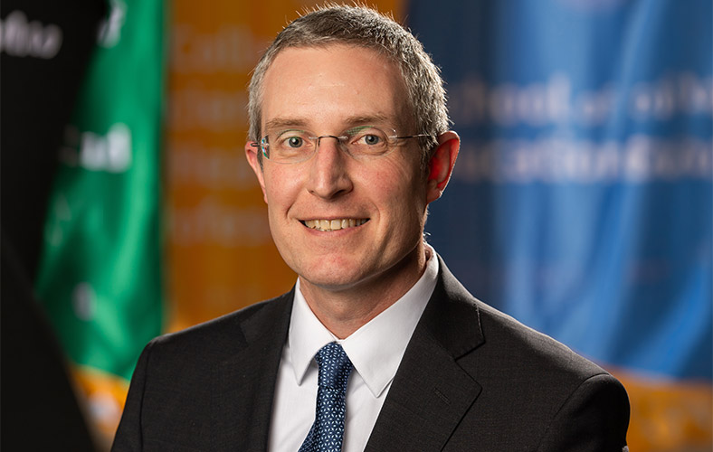 Interim president of PennWest University, James 'JD' Fisher