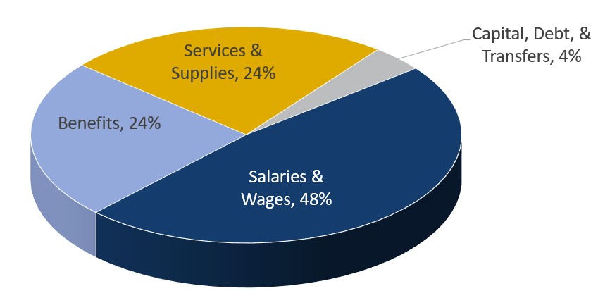 2025-26 E&G Expenditures by Category 2025-26 E&G Expenditures by Category