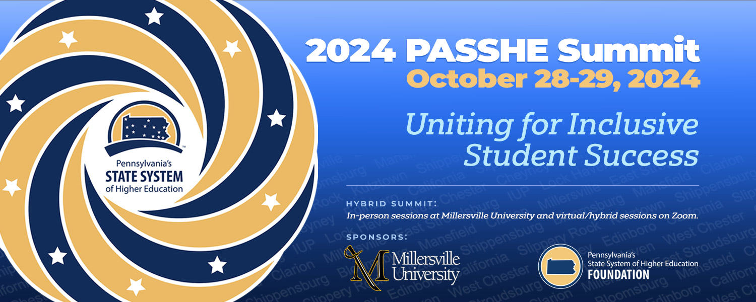 2024 PASSHE Summit banner graphic