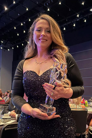 Dr. Randilyn Lewis DNP, RN-CBC, Cameos of Caring Award recipient