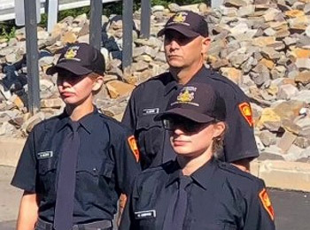 Police cadets in training at Mansfield’s Public Safety Training Institute