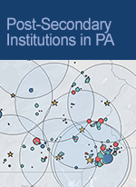 Post-Secondary Institutions in PA dashboard thumbnail image