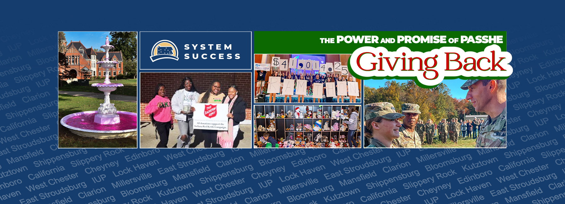 System Success - Giving Back