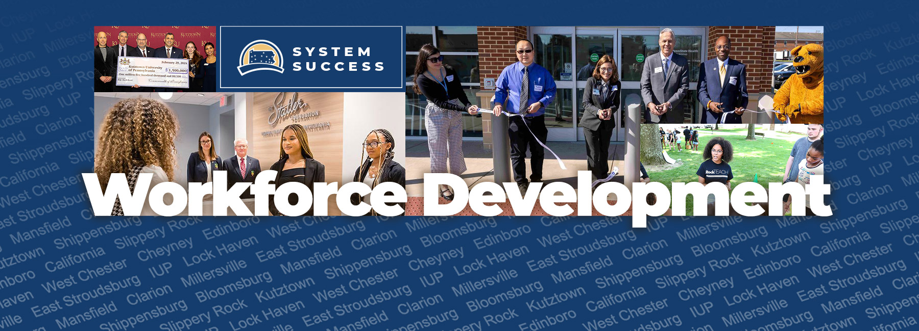 Workforce Development - System Success banner