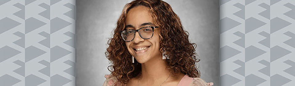 Khristy Almonte, first-year graduate student in ESU’s professional and secondary education program