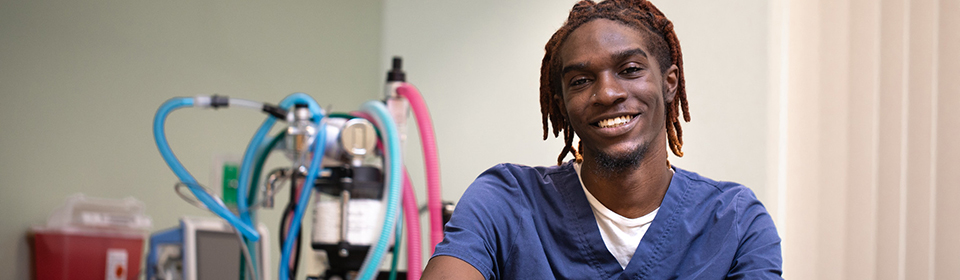 For junior Shyheem Blagman, the chance to train in a real-world veterinary setting brought him from Philadelphia to Pennsylvania Western University’s Veterinary Technology program.